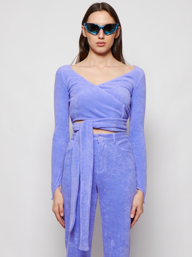 MAISIE WILEN Dramady Wrap Top