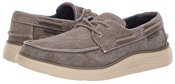 skechers status 2.0 lorano boat shoe
