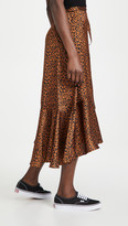 Thumbnail for your product : Scotch & Soda Printed Wrap Skirt