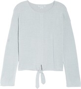 Thumbnail for your product : Barefoot Dreams CozyChic Ultra Lite Tie Front Lounge Pullover