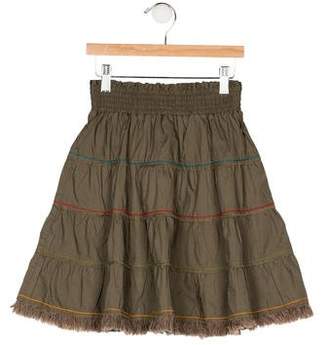 Catimini Girls' Flared Knee-Length Skirt w/ Tags