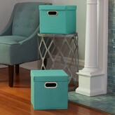 Thumbnail for your product : Household Essentials 2-Pc. Seafoam Storage Box