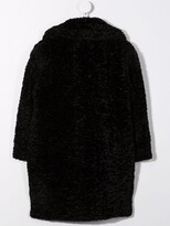 Thumbnail for your product : MonnaLisa Faux-Fur Single-Breasted Coat