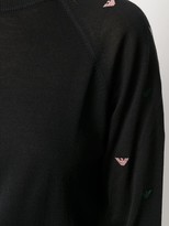 Thumbnail for your product : Emporio Armani Logo Patterned Jumper