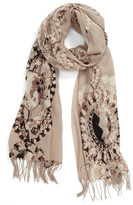 Thumbnail for your product : Nordstrom 'Romantic Jewels' Wool & Cashmere Scarf