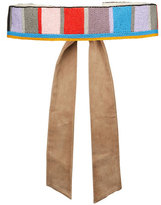 Thumbnail for your product : Alice + Olivia Beaded Multicolor Belt
