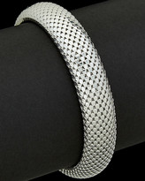 Thumbnail for your product : Italian Silver Mesh Popcorn Bracelet