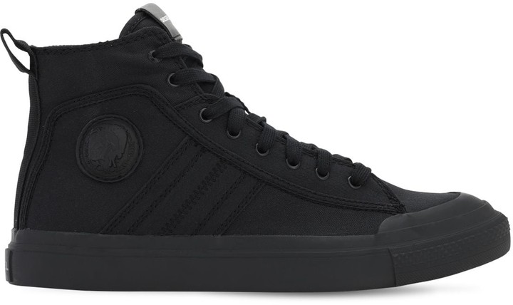 diesel canvas sneakers