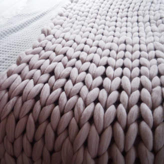 Lauren Aston Designs Giant Knit Runner Blanket