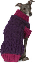 Thumbnail for your product : LISH Purple & Pink Large Wilmot Sweater