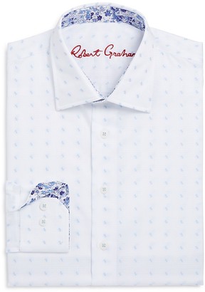 Robert Graham Boys' Scatter Print Dress Shirt - Big Kid