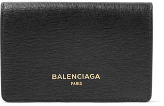 Balenciaga Printed Textured-leather Wallet