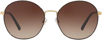 Burberry Eyewear Eyewear Round Frame Sunglasses