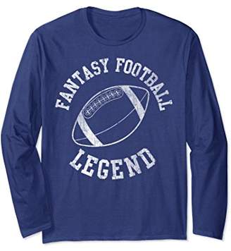 Fantasy Football Legend Vintage Collegiate Long Sleeve Tee