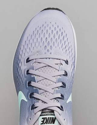 Nike Running Air Zoom Pegasus Sneakers In Purple
