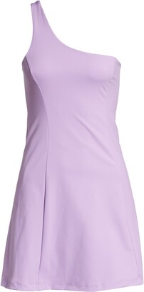 Outdoor Voices One-Shoulder Exercise Dress