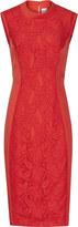 Thumbnail for your product : Reiss Riva FLORAL LACE SHIFT DRESS