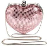 Thumbnail for your product : Whiting & Davis 'Charity Heart' Minaudiere