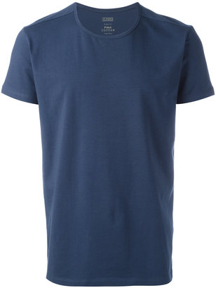 Closed crew neck T-shirt - men - Cotton/Spandex/Elastane - XXL