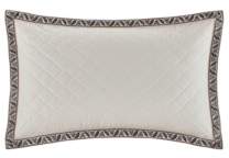 Echo Paisley Shawl 12"x18" Embroidered Quilted Cotton Oblong Decorative Pillow Bedding