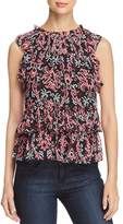 Thumbnail for your product : Kate Spade Tapestry Print Silk Top