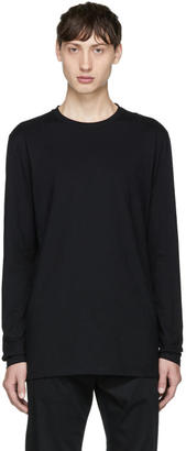 Helmut Lang Black Long Sleeve Standard Fit T-Shirt