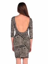 Thumbnail for your product : Veronica M U-Back Fitted Dress