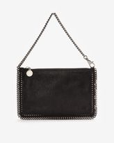 Thumbnail for your product : Stella McCartney Falabella Shaggy Deer Wristlet: Black