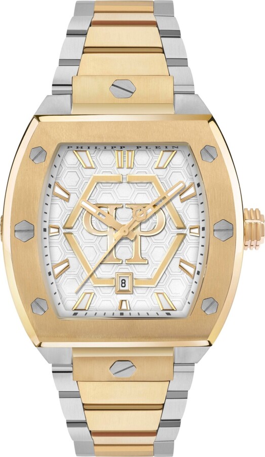 Philipp Plein Men's Two Tone Stainless Steel Watch 44mm