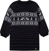 Thumbnail for your product : Gucci Festive Fair Isle knitted dress 3-24 months