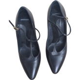 Thumbnail for your product : Rochas Black Leather Heels