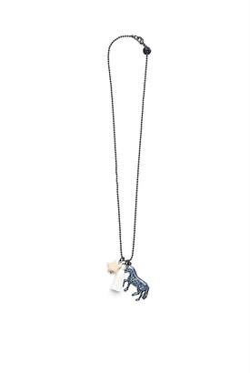 Country Road Horse Charm Necklace