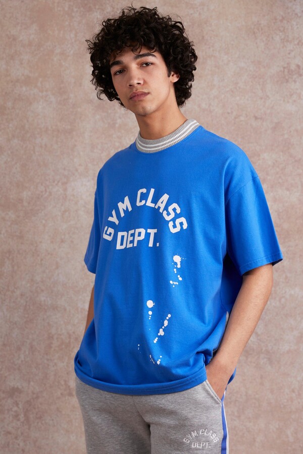 Amiri Splatter-Paint Logo-Print Cotton T-Shirt - ShopStyle