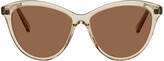 Thumbnail for your product : Saint Laurent Yellow SL 456 Sunglasses
