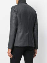 Thumbnail for your product : Emporio Armani ribbed collar jacket