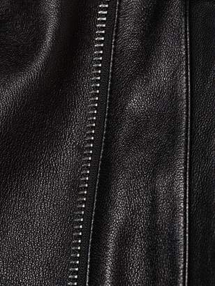 Theory Slim Moto Leather Jacket