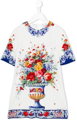 Dolce & Gabbana Kids floral print dress