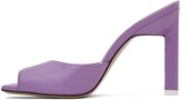 Thumbnail for your product : ATTICO Purple Kaia Mules