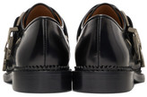 Thumbnail for your product : Toga Pulla Black Two-Buckle Western Oxfords
