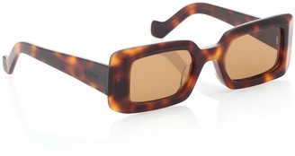 Loewe Rectangular acetate sunglasses