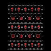Thumbnail for your product : Marvel Deadpool Christmas Faces Black Christmas Sweatshirt