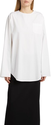 The Row White Women's Long Sleeve Tops | Shop the world's 
