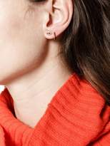 Thumbnail for your product : Ileana Makri Diamond & Ruby rose gold eye earrings