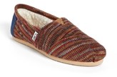 Thumbnail for your product : Toms 'Classic - Rust Knit' Slip-On (Women)