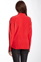 Thumbnail for your product : Rachel Roy Lace Insert Silk Blouse