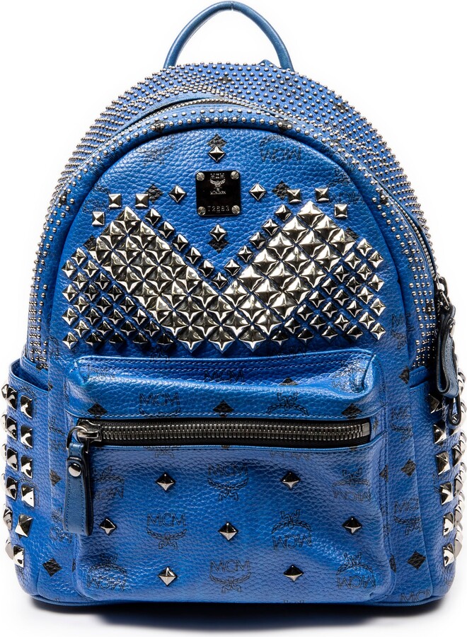 MCM Small Studded Stark Backpack - ShopStyle