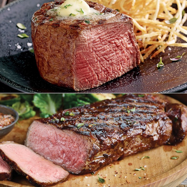 Kansas City Steak Co. (2) 6oz Filets & (2) 10oz Strip Steaks