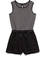 Thumbnail for your product : Forever 21 Striped Lace Romper (Kids)