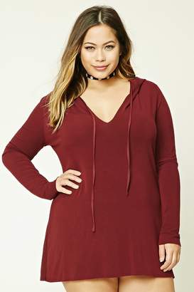Forever 21 Plus Size Hooded Sweater
