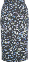 Thumbnail for your product : Preen by Thornton Bregazzi Joselyn floral-print cotton-blend pencil skirt